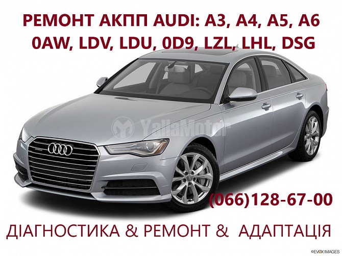 Ремонт АКПП Audi DSG # 09L300042H #0BK300040M 0AW,LDV,LDU,0D9,LZL,LHL Луцк - изображение 1