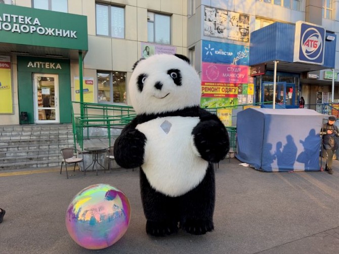 Надувний костюм 4 години безперервної роботи, Ювілеї, свята, реклама. 2.6 м Киев - изображение 1