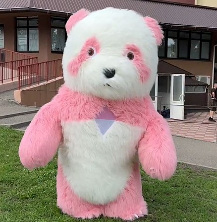 Костюм аниматору Мишка 250 см, свобода движений, обзор, 4 часа работы Киев - изображение 1