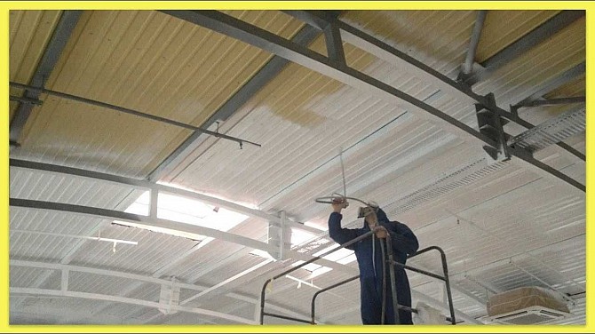 МАЛЯРНі Роботи офісу - дому - Колір вибирає Замовник. (стиль - ЛОФТ) Киев - изображение 1