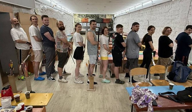 Корпоратив і тімбілдинг у Києві — стрільба з лука для компанії Киев - изображение 1